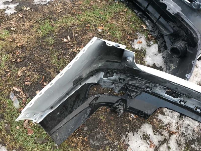 Rear bumper cover upper used genuine OEM Honda Pilot 2016-2018