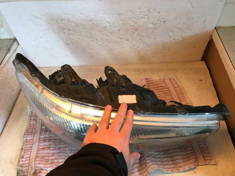 Headlamp Assembly used genuine OEM Mitsubishi RVR 2011-2019