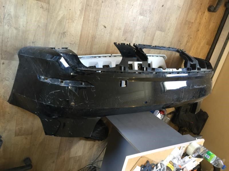 Rear Bumper Cover used genuine OEM Audi Audi A3 2015-2016