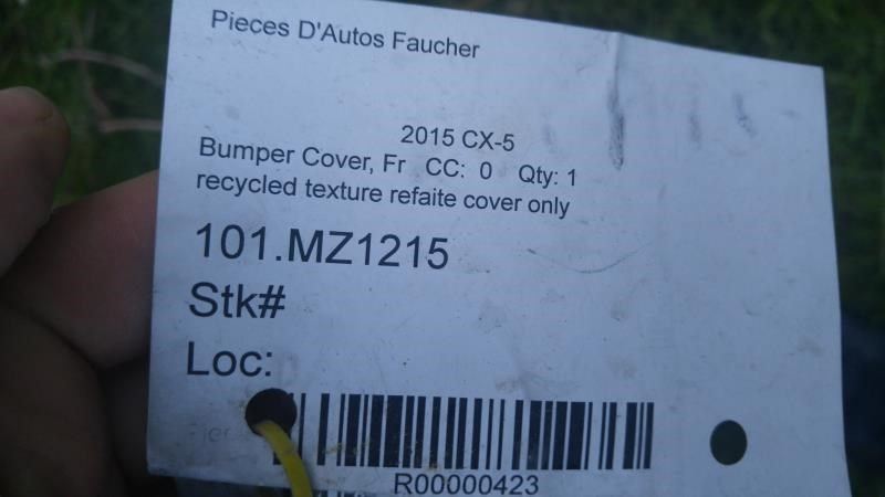 Front Bumper Cover used genuine OEM Mazda CX-5 2013-2016