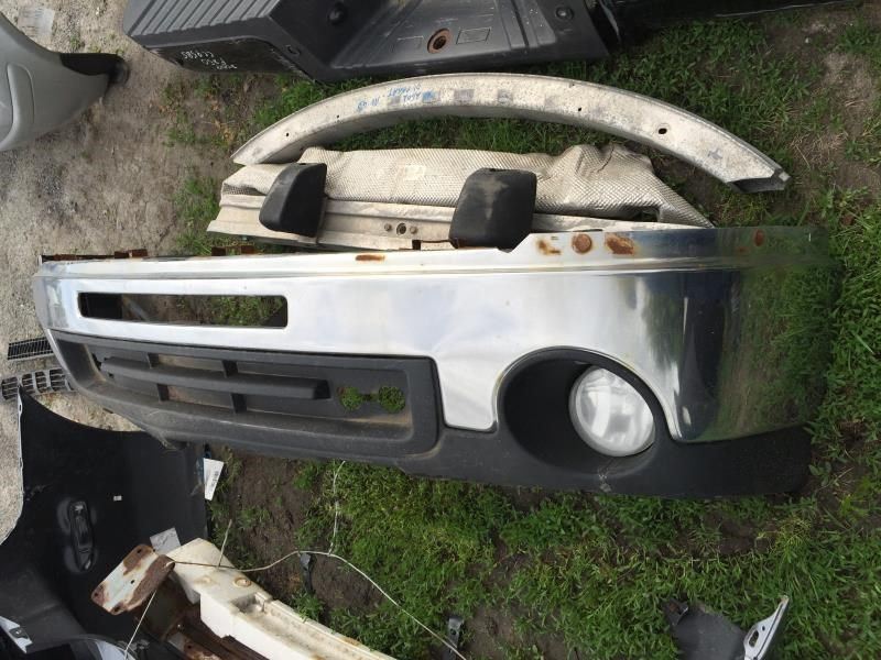 Front bumper cover upper used genuine OEM GMC Sierra 1500 2007-2013