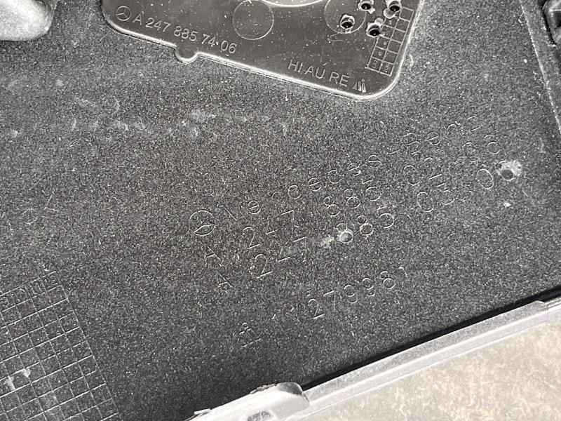 Rear bumper cover upper used genuine OEM Mercedes-Benz GLA250 2021-2023