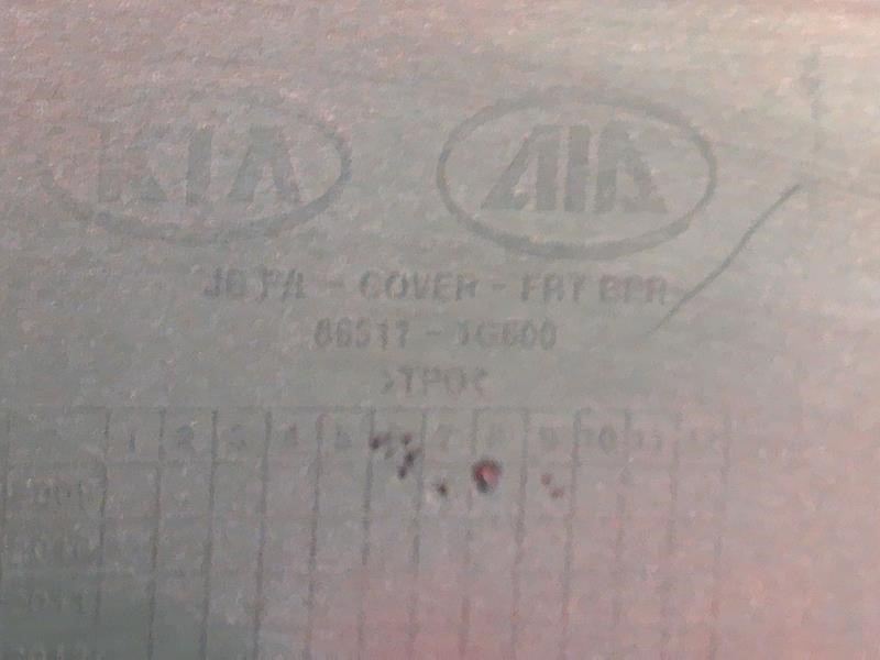 Front bumper cover used genuine OEM KIA RIO 2010-2011