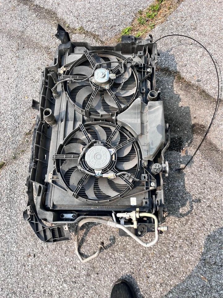 Radiator Core Supp used genuine OEM Mazda 3 2014-2018