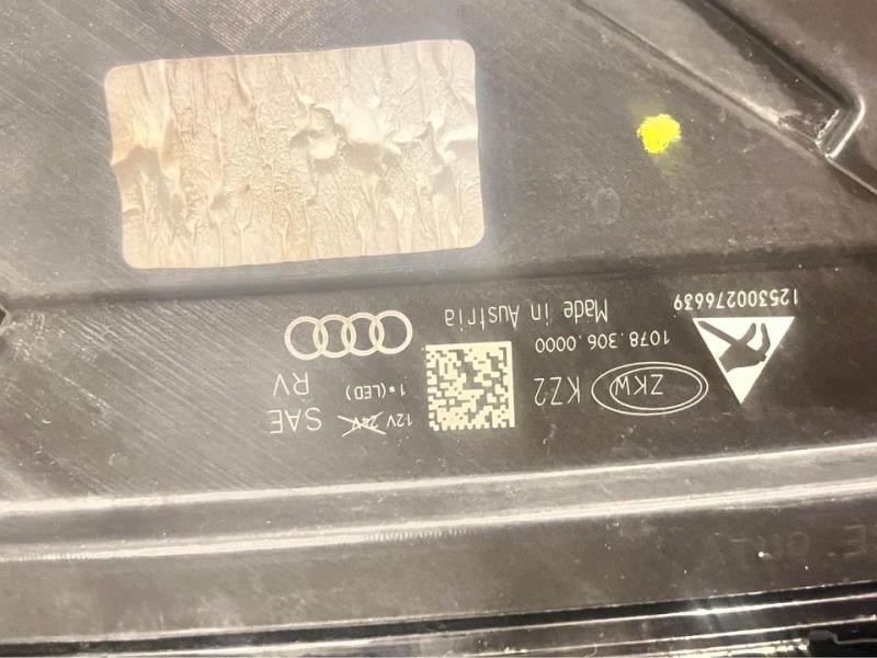 Headlamp Assembly used genuine OEM Audi Q8 2019-2023