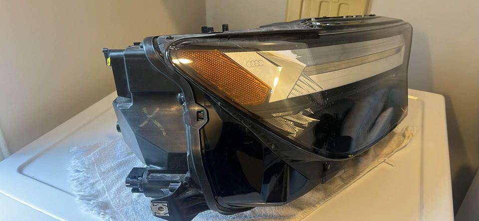Headlamp Assembly used genuine OEM Audi Q4 E-Tron 2022-2025
