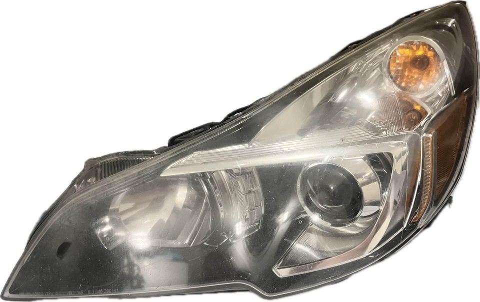 Left headlamp assembly composite used genuine OEM Subaru Legacy 2013-2014