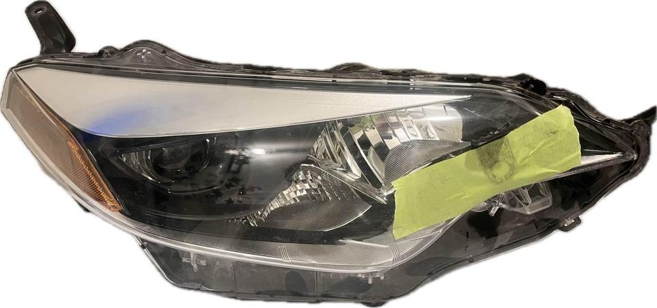 Right headlamp assembly composite used genuine OEM Toyota Corolla 2014-2016