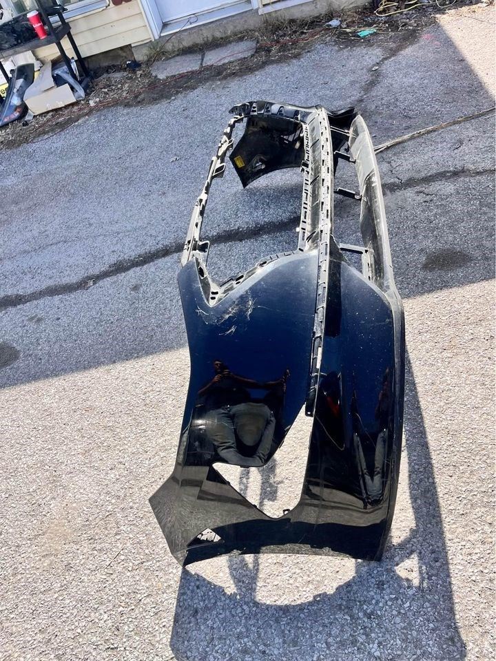 Left front bumper insert used genuine OEM Hyundai Sonata 2020-2022