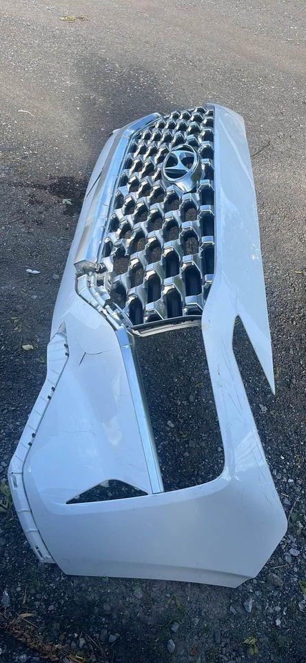 Front bumper cover upper used genuine OEM Hyundai Santa FE 2021-2023