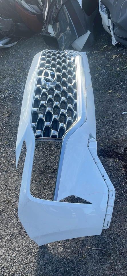 Front bumper cover upper used genuine OEM Hyundai Santa FE 2021-2023