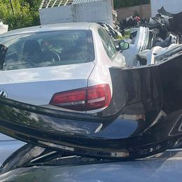 Rear bumper cover upper used genuine OEM Volkswagen Tiguan 2018-2024