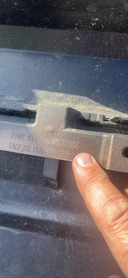 Rear Bumper assembly used genuine OEM