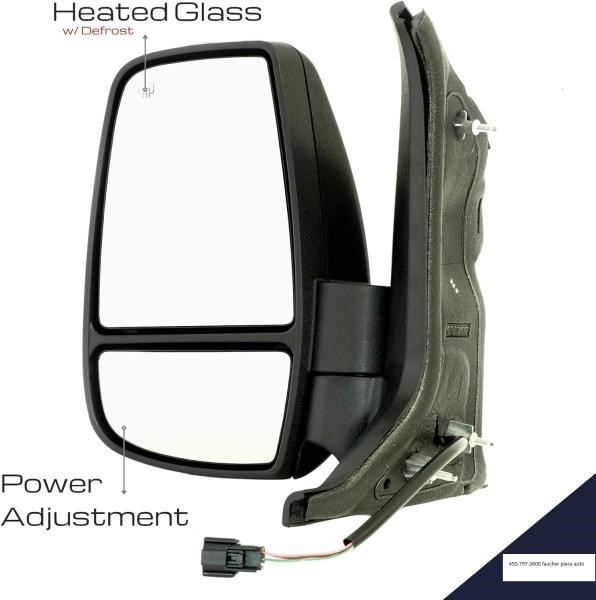 Left mirror outside rear view used genuine OEM Ford Transit-150 2015-2019