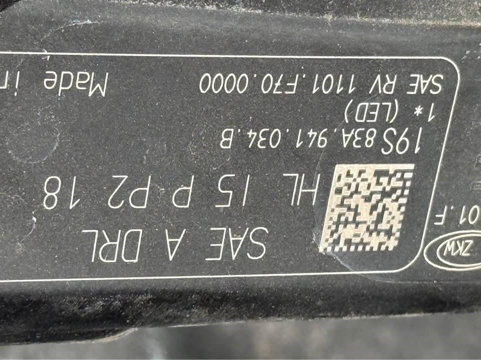 Left headlamp assembly composite used genuine OEM Audi A4 Allroad 2020-2024