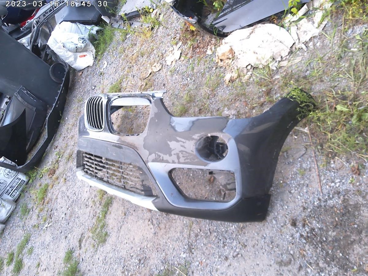 Left front bumper insert used genuine OEM BMW X1 2016-2018