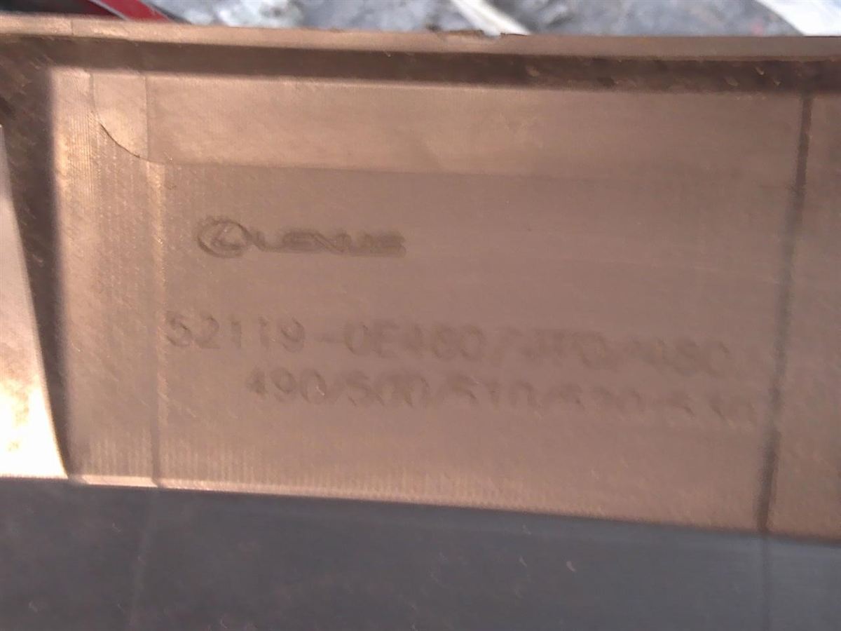 Front Bumper Cover used genuine OEM Lexus RX350 2020-2022