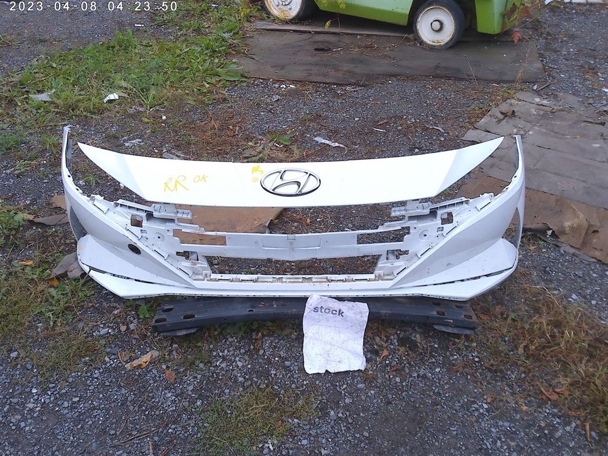 Left front bumper insert used genuine OEM Hyundai Elantra 2021-2023