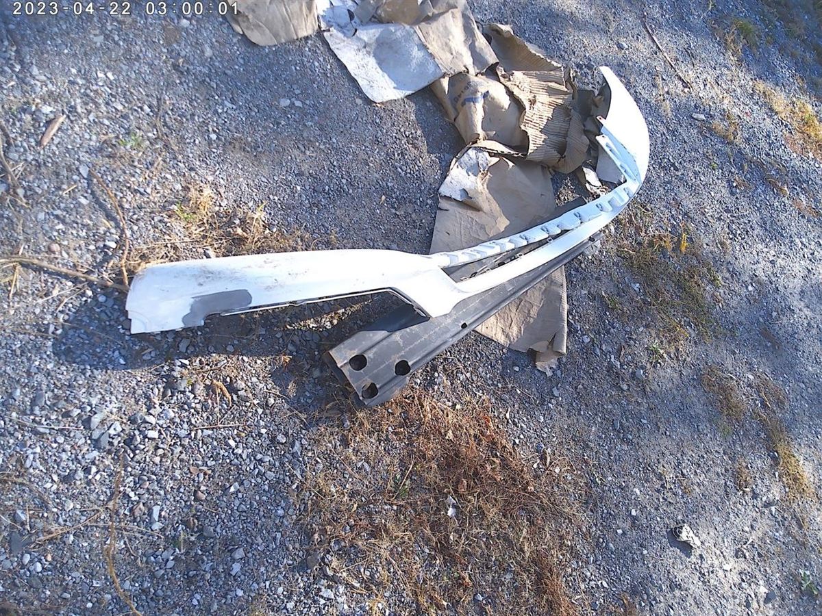 Left front bumper filler used genuine OEM Audi Q3 2015