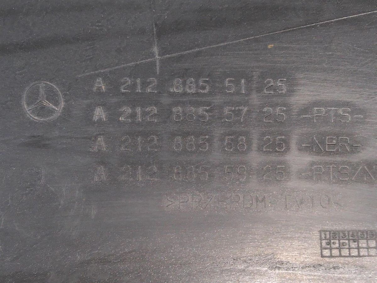 Rear Bumper Cover used genuine OEM Mercedes-Benz Mercedes E-Class 2010-2013