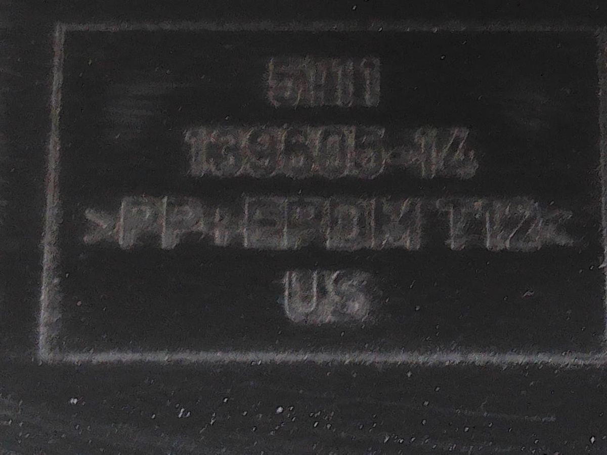 Front bumper energy absorber used genuine OEM BMW X3 2018-2021