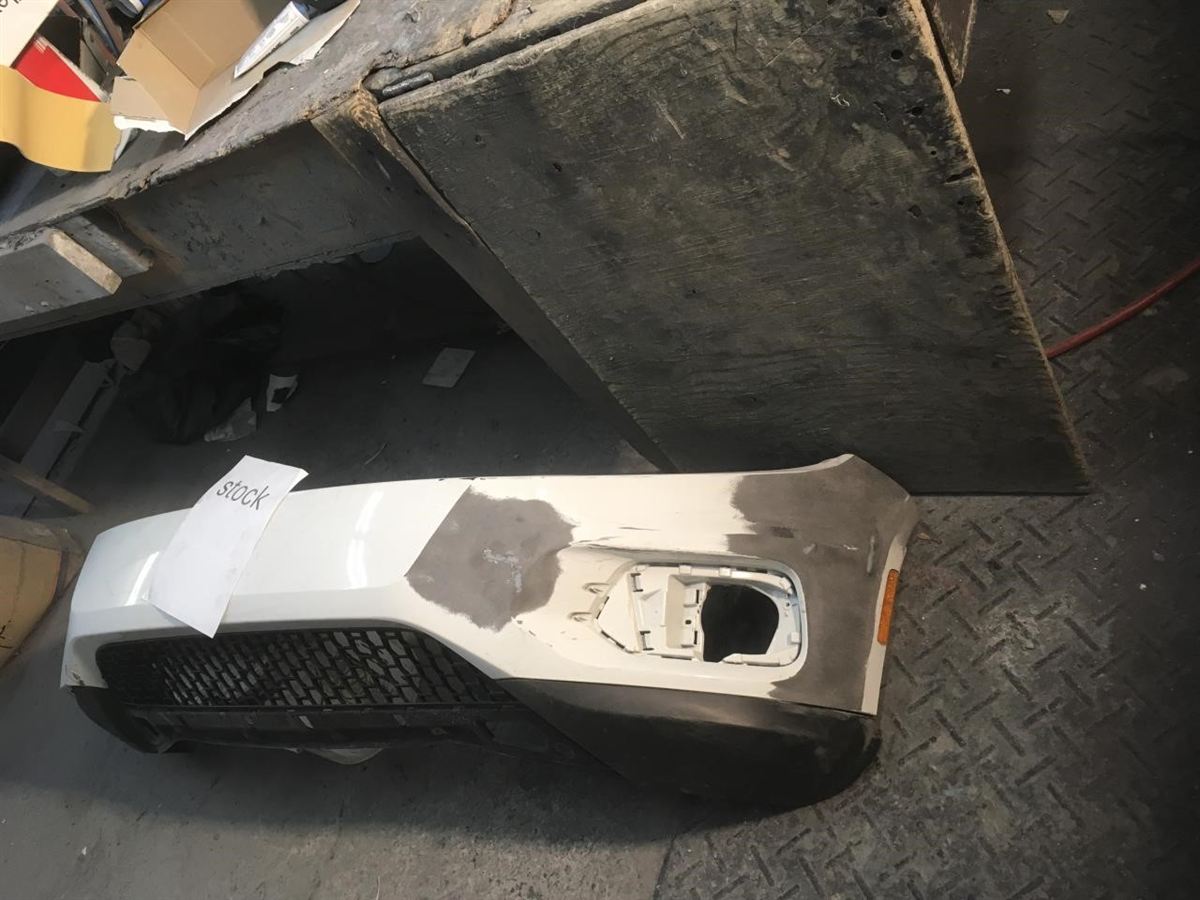 Left front bumper insert used genuine OEM Volkswagen Tiguan 2012-2017