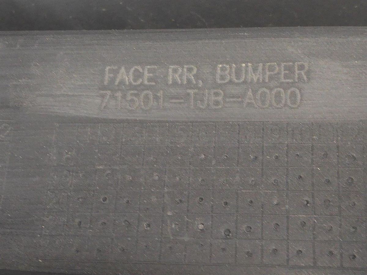 Rear bumper cover upper used genuine OEM Acura RDX 2019-2021
