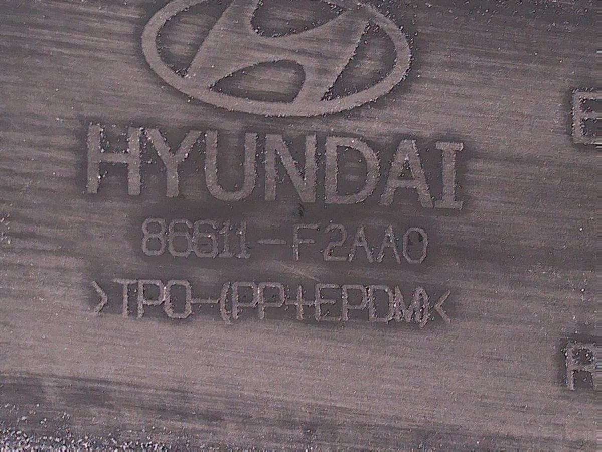 Rear bumper cover used genuine OEM Hyundai Elantra 2019-2021