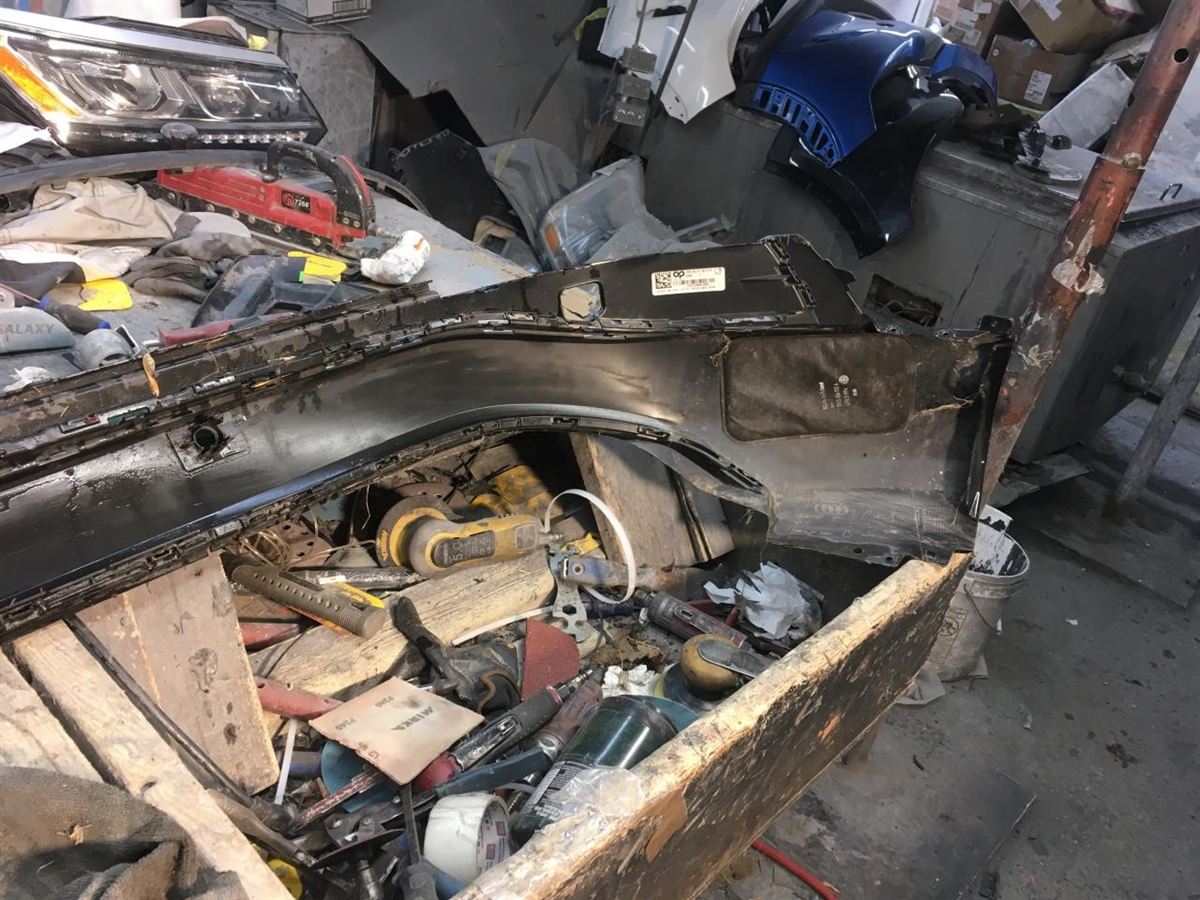 Rear Bumper Cover used genuine OEM