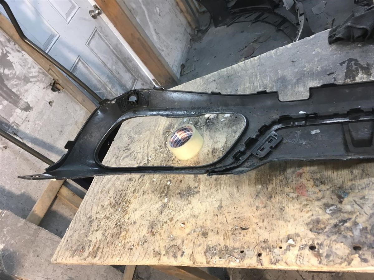 Rear bumper valance panel used genuine OEM BMW X5 2019-2025