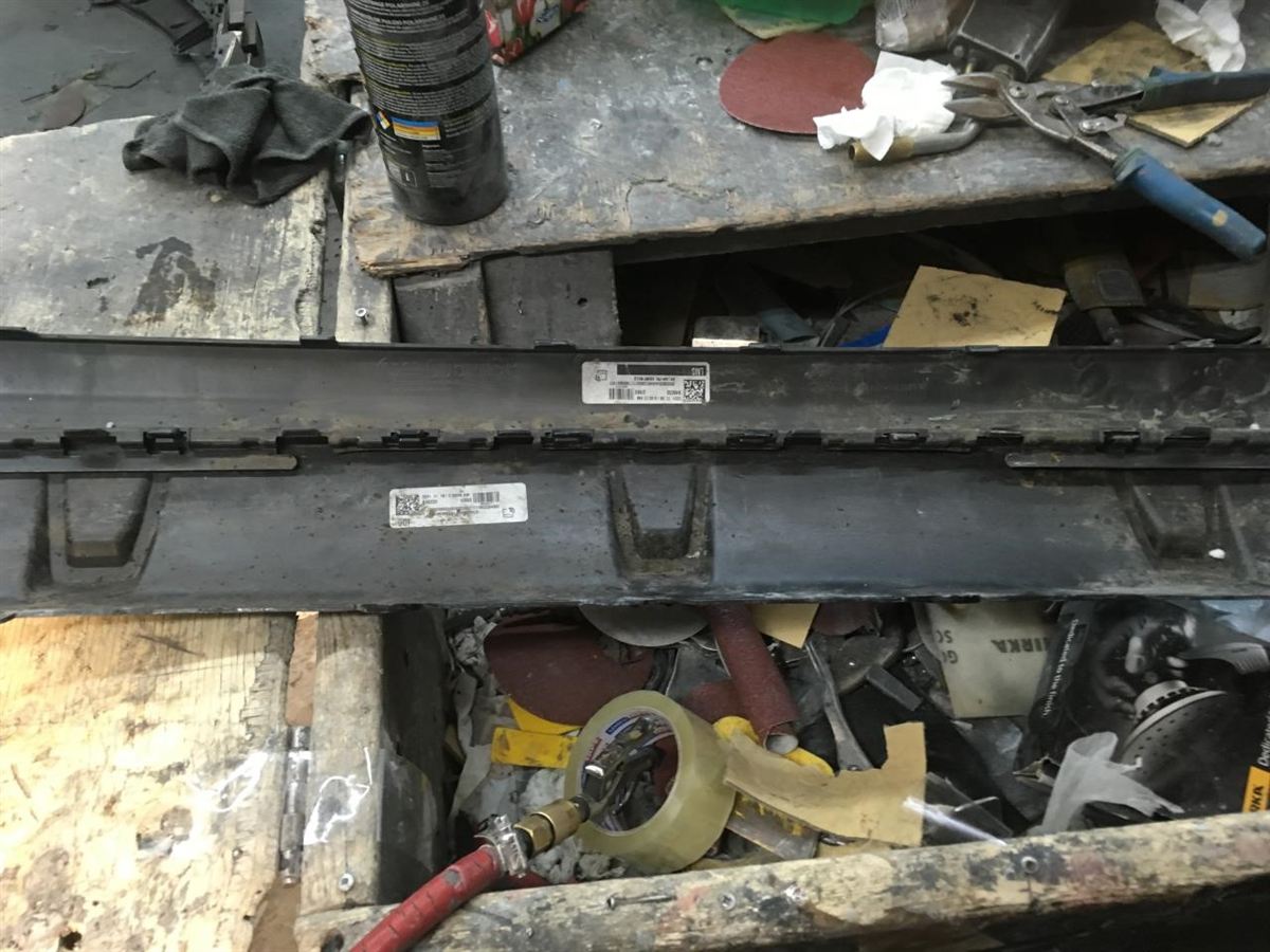 Rear bumper valance panel used genuine OEM BMW X5 2019-2025