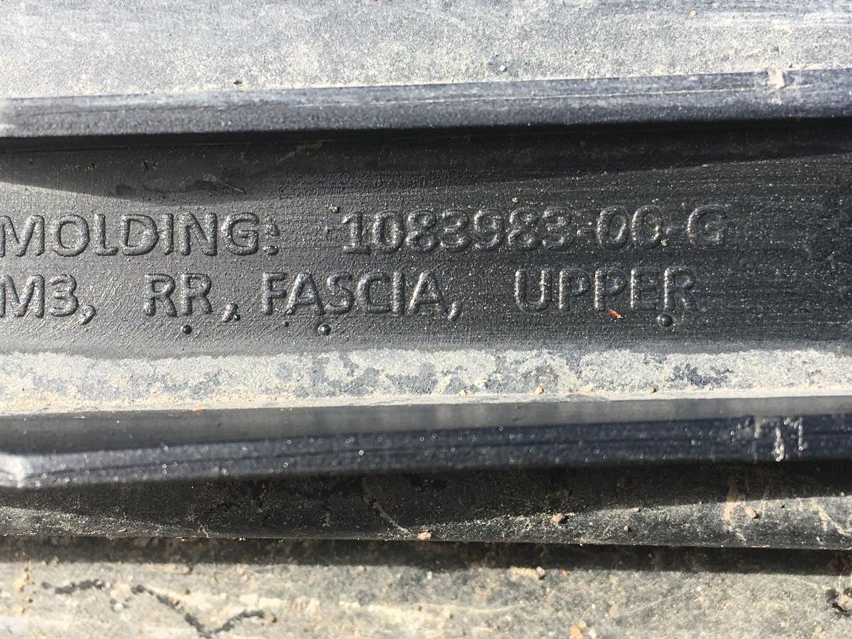 Rear Bumper Cover used genuine OEM Tesla 3 2017-2023