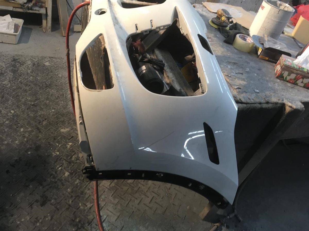 Front Bumper Cover used genuine OEM Porsche Cayenne 2015-2018