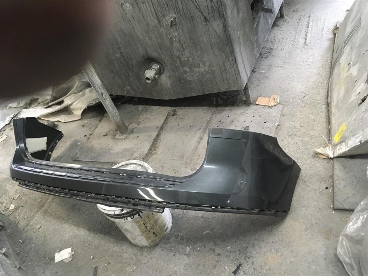 Rear bumper cover upper used genuine OEM Volkswagen Touareg 2015-2017