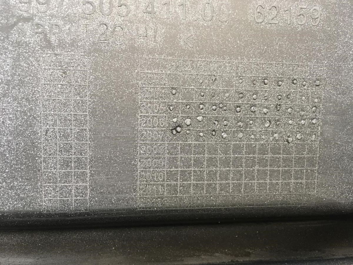 Defensa (parachoques) trasera usada original (OEM) Porsche 911 2005-2008
