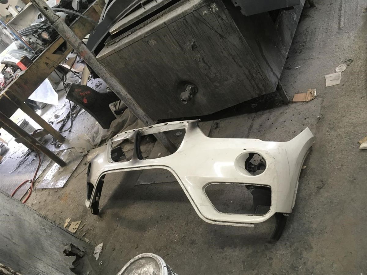 Front bumper cover upper used genuine OEM BMW X1 2016-2018