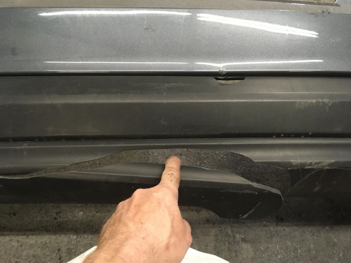 Rear bumper cover used genuine OEM Hyundai Tucson 2019-2021