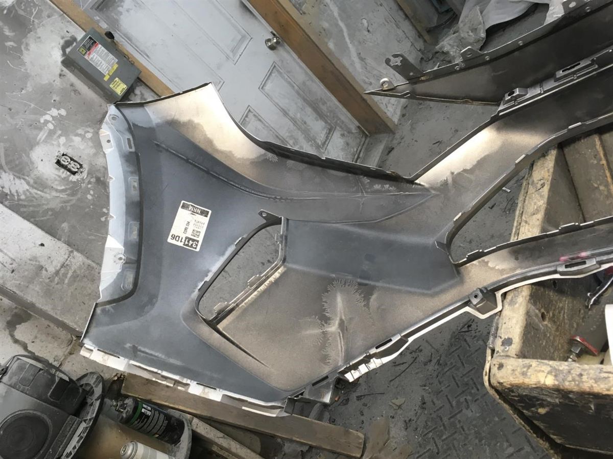 Front bumper cover used genuine OEM Toyota RAV4 2019-2025