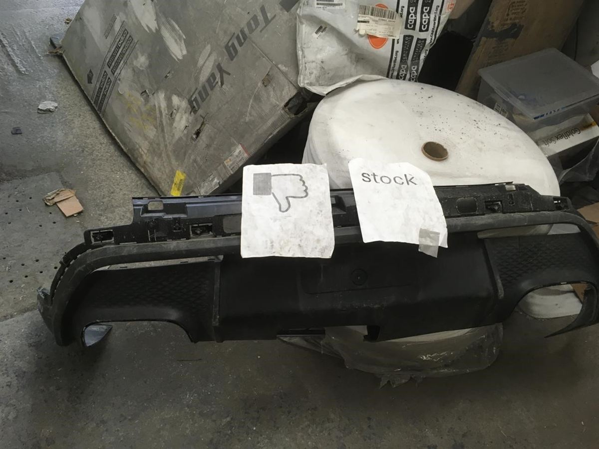 Rear Bumper Cover used genuine OEM