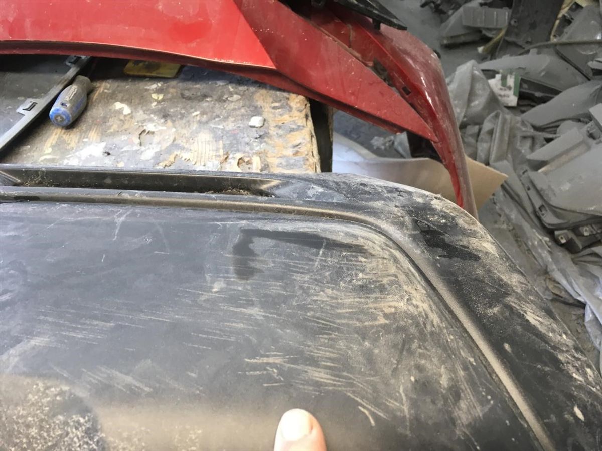Rear bumper cover used genuine OEM Toyota RAV4 2019-2025