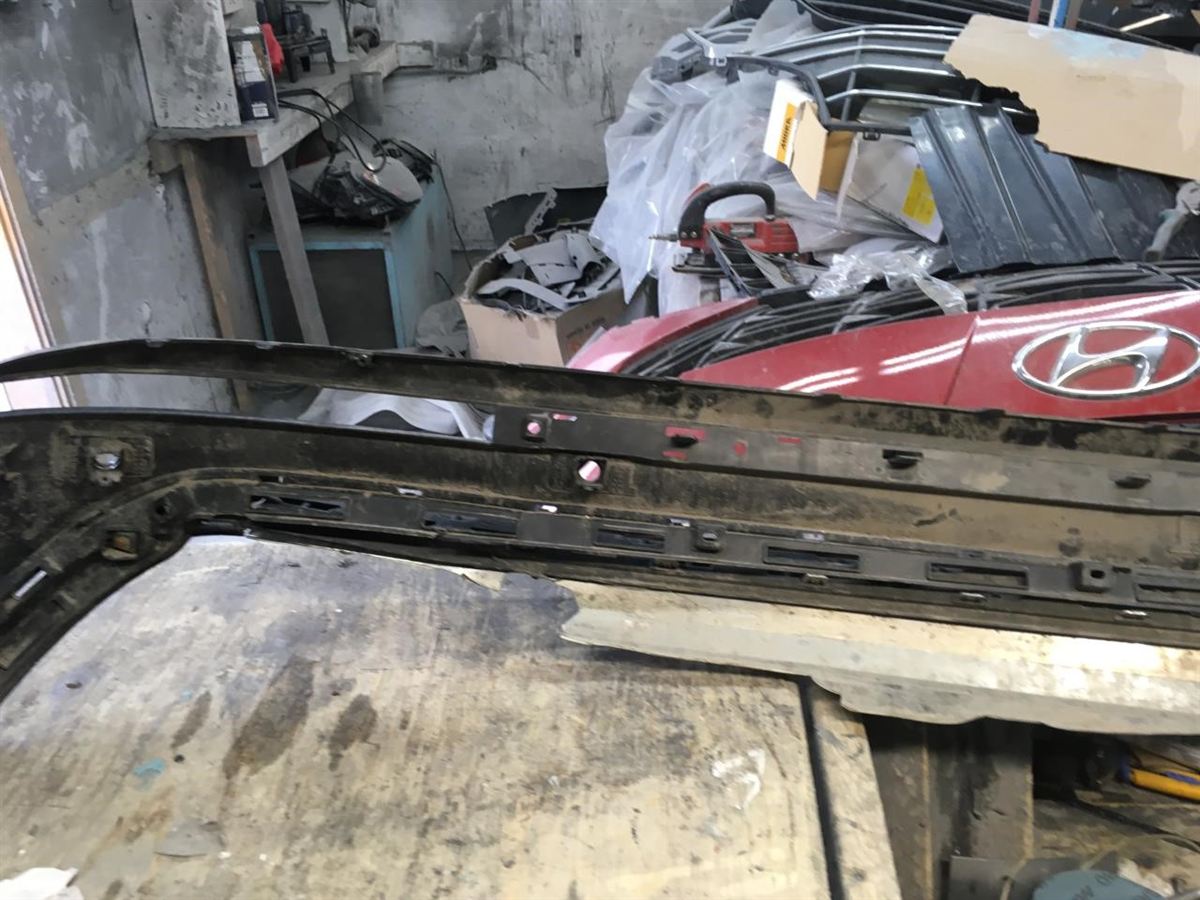 Rear bumper cover lower used genuine OEM Hyundai Santa FE 2021-2023