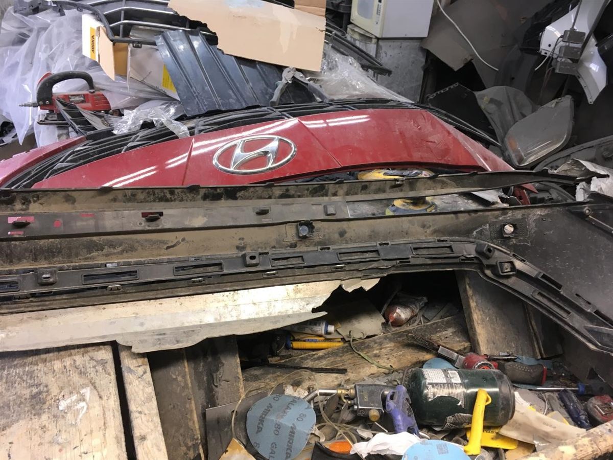 Rear bumper cover lower used genuine OEM Hyundai Santa FE 2021-2023