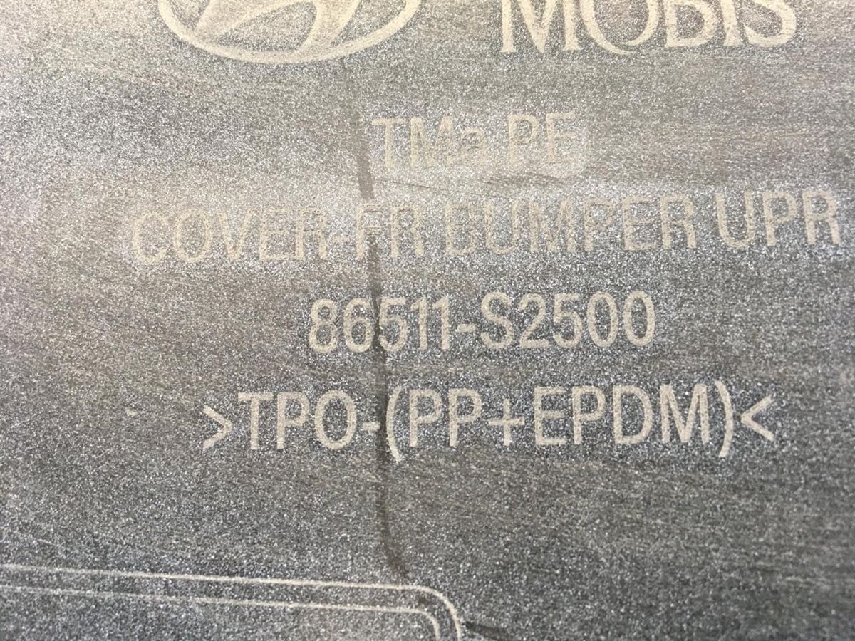 Front bumper cover upper used genuine OEM Hyundai Santa FE 2021-2023