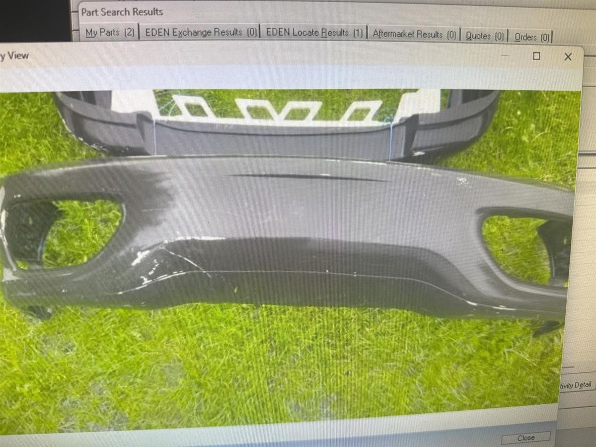 Front Bumper assembly used genuine OEM