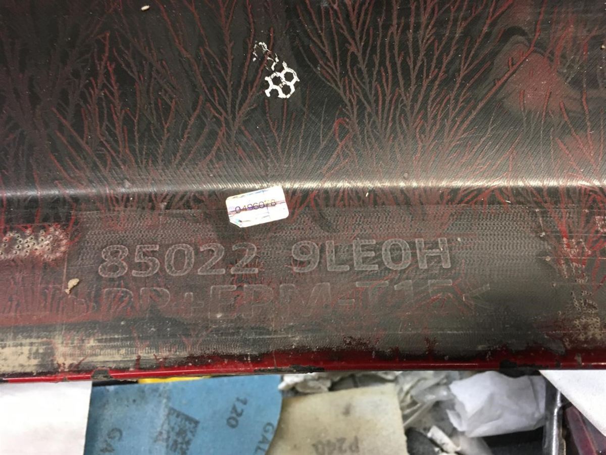 Rear bumper cover used genuine OEM Nissan Micra 2015-2019
