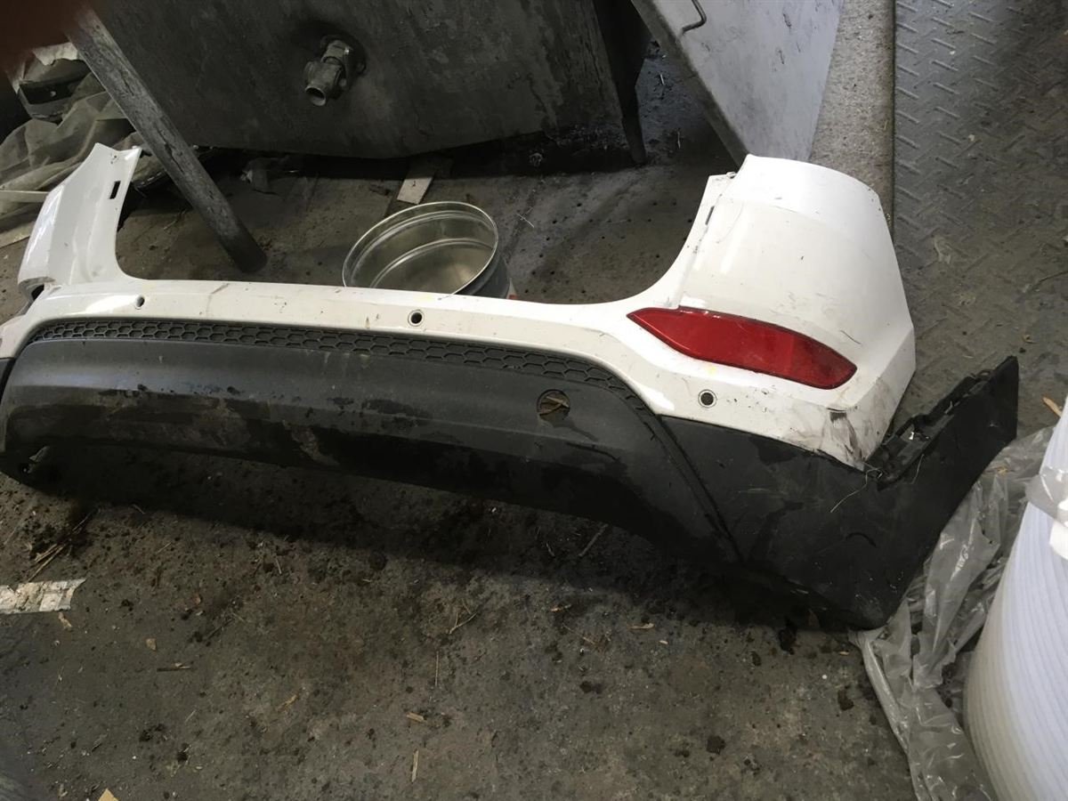 Rear bumper cover upper used genuine OEM Hyundai Tucson 2016-2018