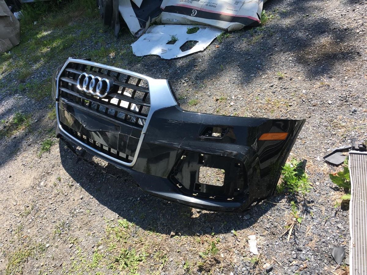 Front bumper spoiler used genuine OEM Audi Q3 2016-2018