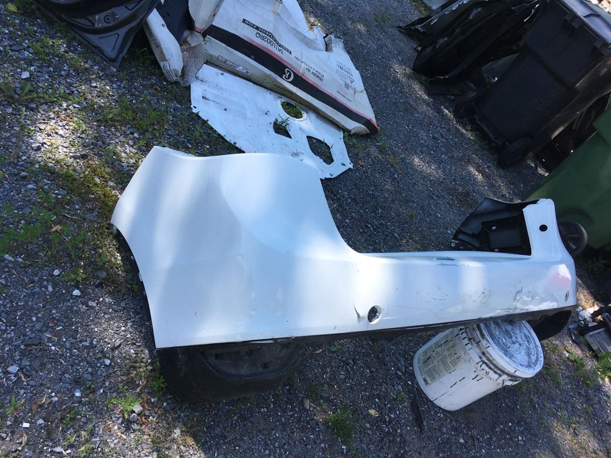 Defensa (parachoques) trasera usada original (OEM) Porsche Cayenne 2011-2014