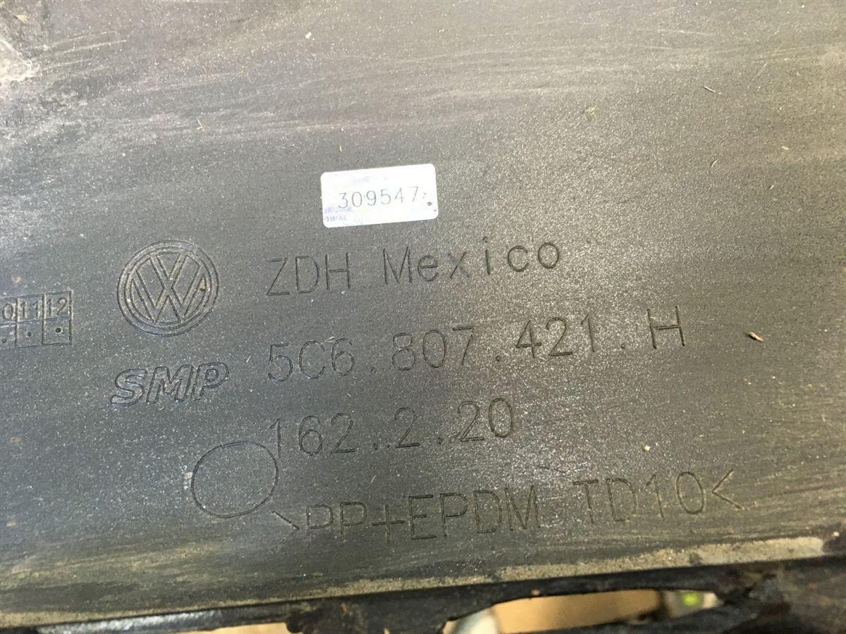 Rear bumper cover used genuine OEM Volkswagen Jetta 2015-2018