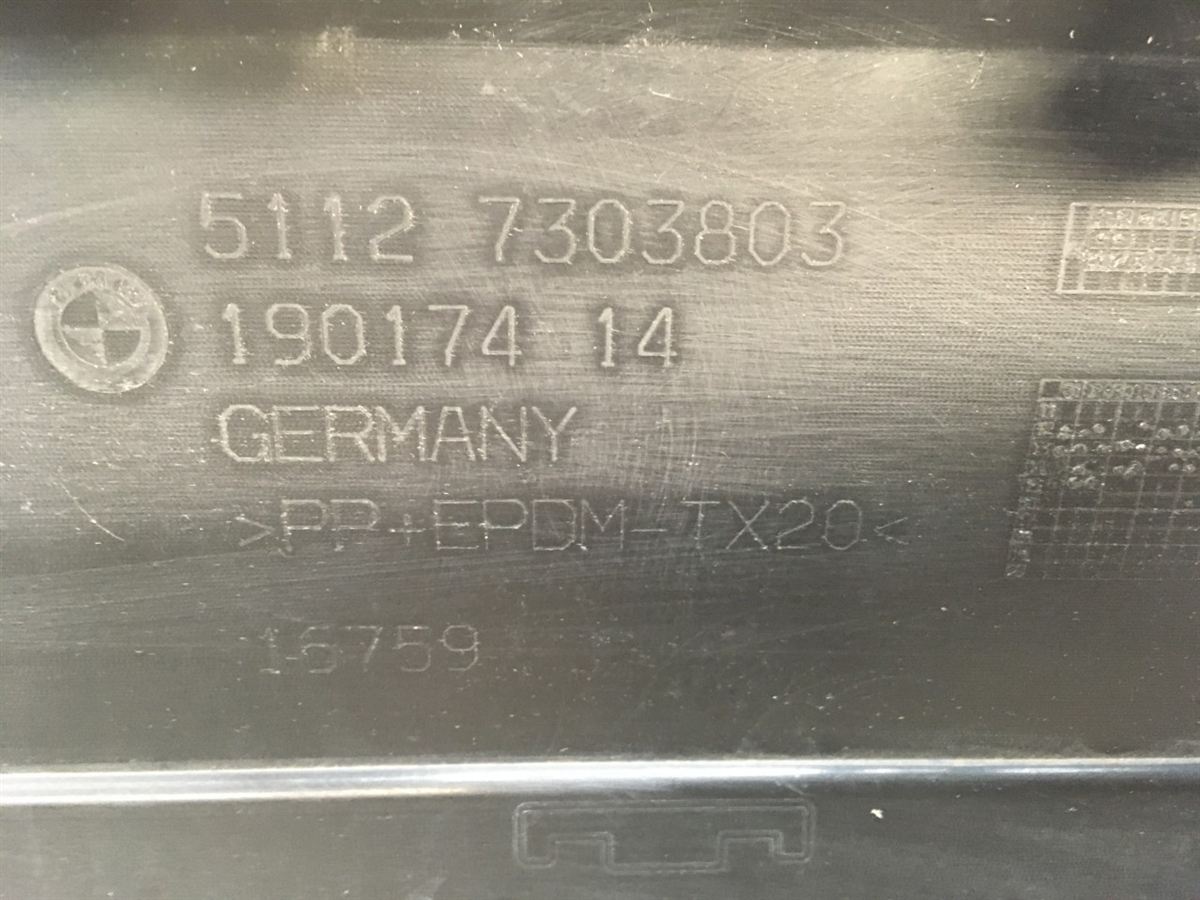 Defensa (parachoques) trasera usada original (OEM) BMW X1 2013-2015